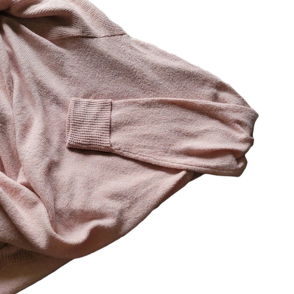 Plus size pink cowl turtleneck sweater size 3x - Picture 7 of 7